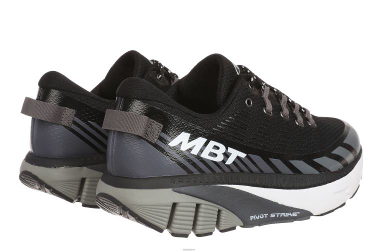 bėgimo bateliai 446LN105 MBT mtr-1500 treniruoklis moterys juoda/pilka
