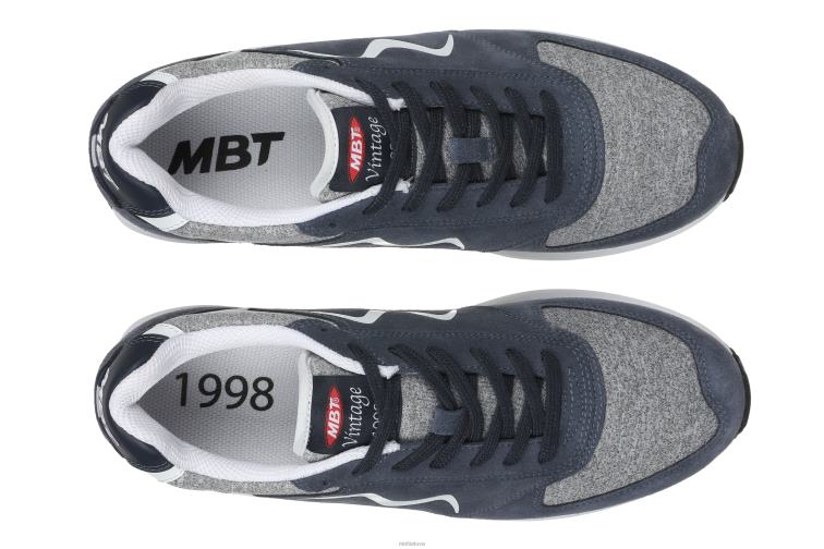 vaikščiojimo batai 446LN179 MBT 1998 metų marškinėliai moterys folkstone pilka