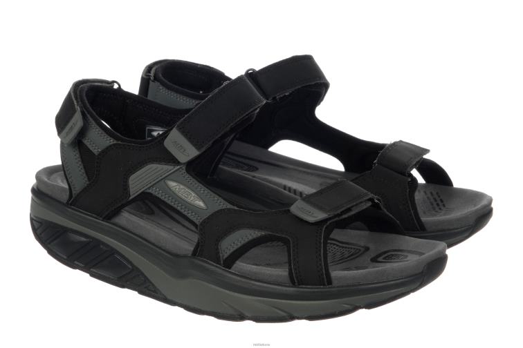 sandalai 446LN76 MBT saka 6s sportas vyrų juoda/anglies pilka